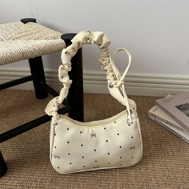Cute Bow-Embellished Mini Handbag