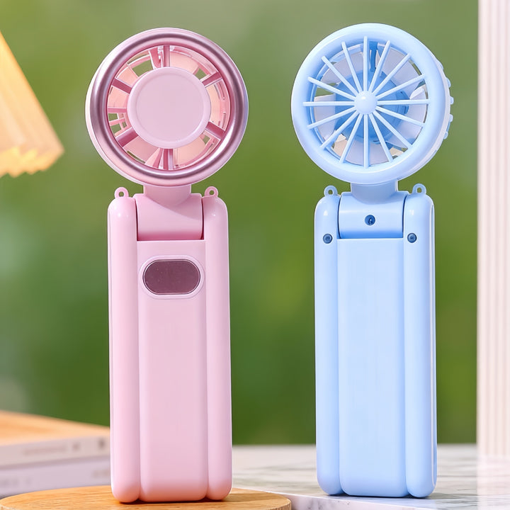 Ladies Portable Hand Fan with USB Charging Function and Ergonomic Design Stornfield