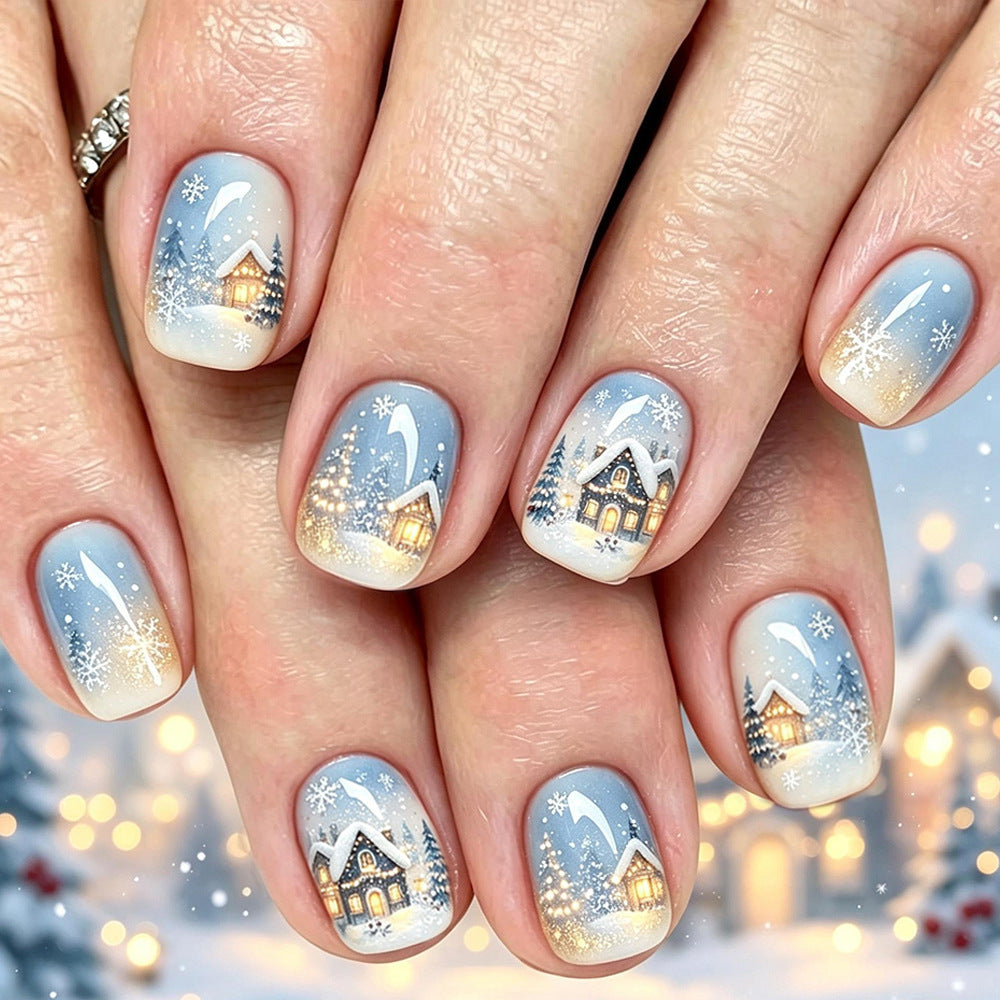 Winter-Themed Nail Art Set Stornfield