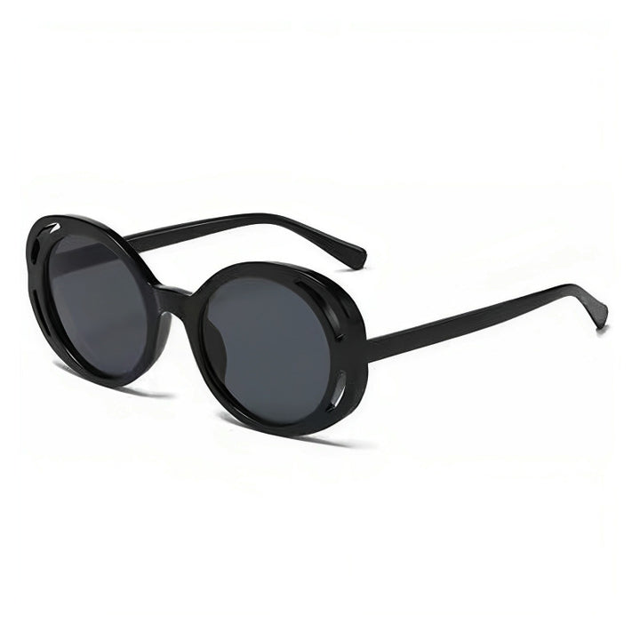 Women Oval Designer Sunglasses with Classic Detail Stornfield
