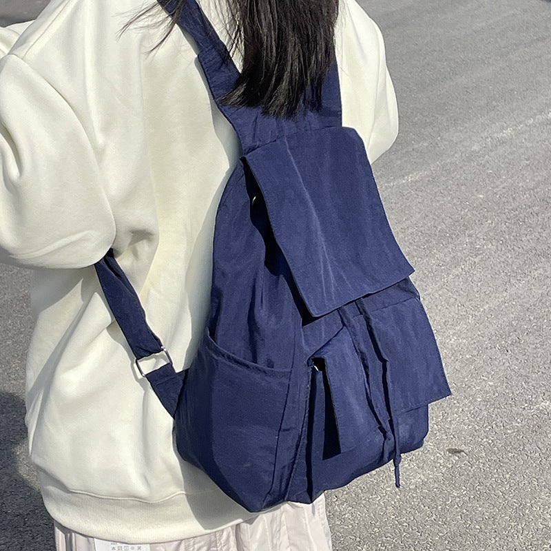 Versatile backpack with practical snap closure Stornfield