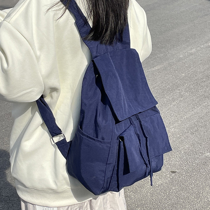 Versatile backpack with practical snap closure Stornfield