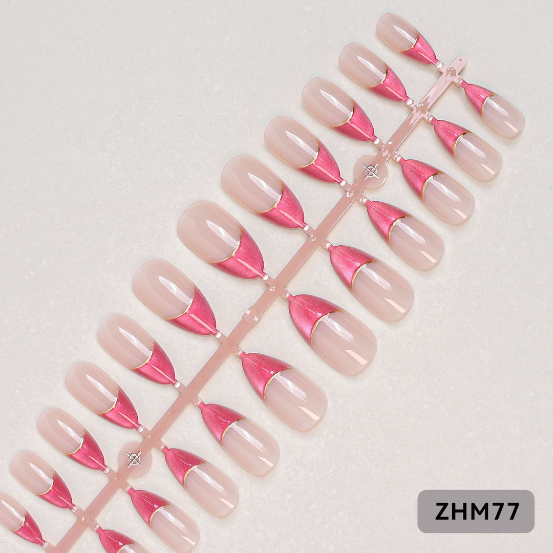Elegant Press-On Nail Set Stornfield