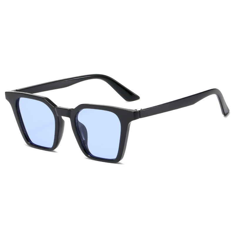 Women's square sunglasses with distinctive shield design and UV protection Stornfield