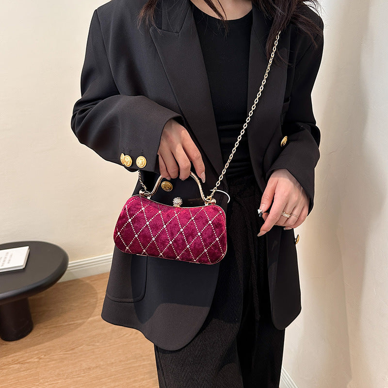 Elegant Quilted Evening Handbag