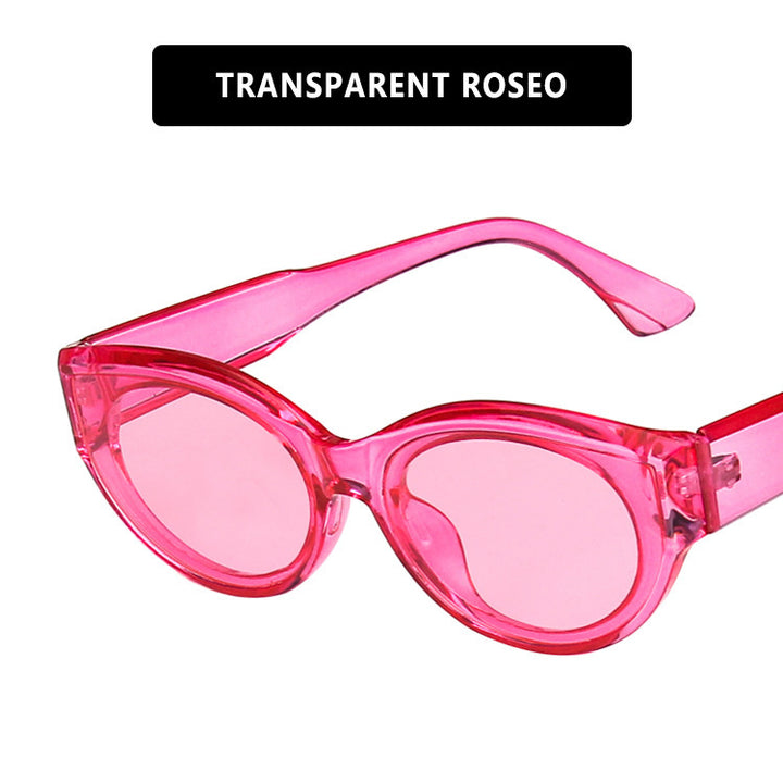 Women Cat-Eye Sunglasses with stylish leopard pattern and UV protection Stornfield