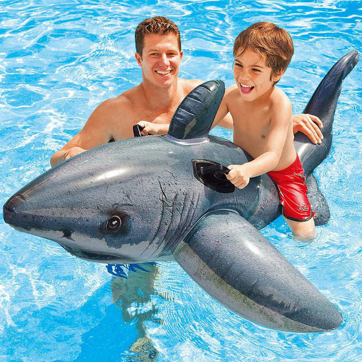 Women Inflatable Shark Swim Ring Stornfield