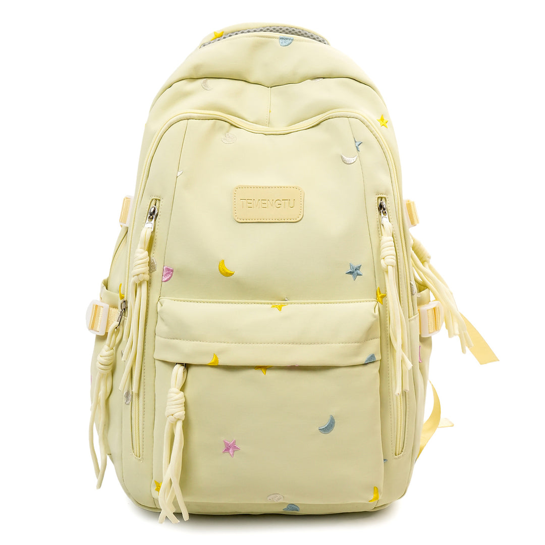 Stylish Embroidered Daily Backpack Stornfield