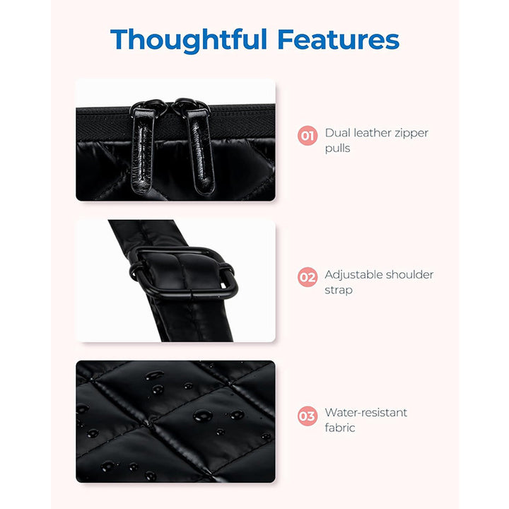Padded Laptop Bag with Removable Shoulder Strap Stornfield