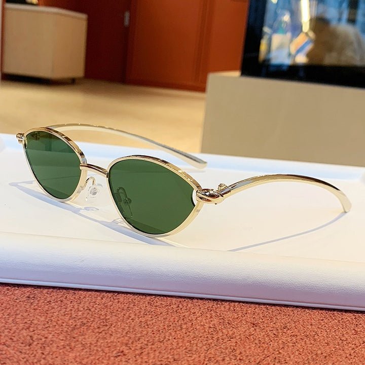 Women's designer sunglasses with elegant metal frame and protective lenses Stornfield