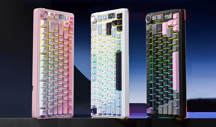 Wireless Mechanical Keyboard with Customizable RGB Backlighting Stornfield