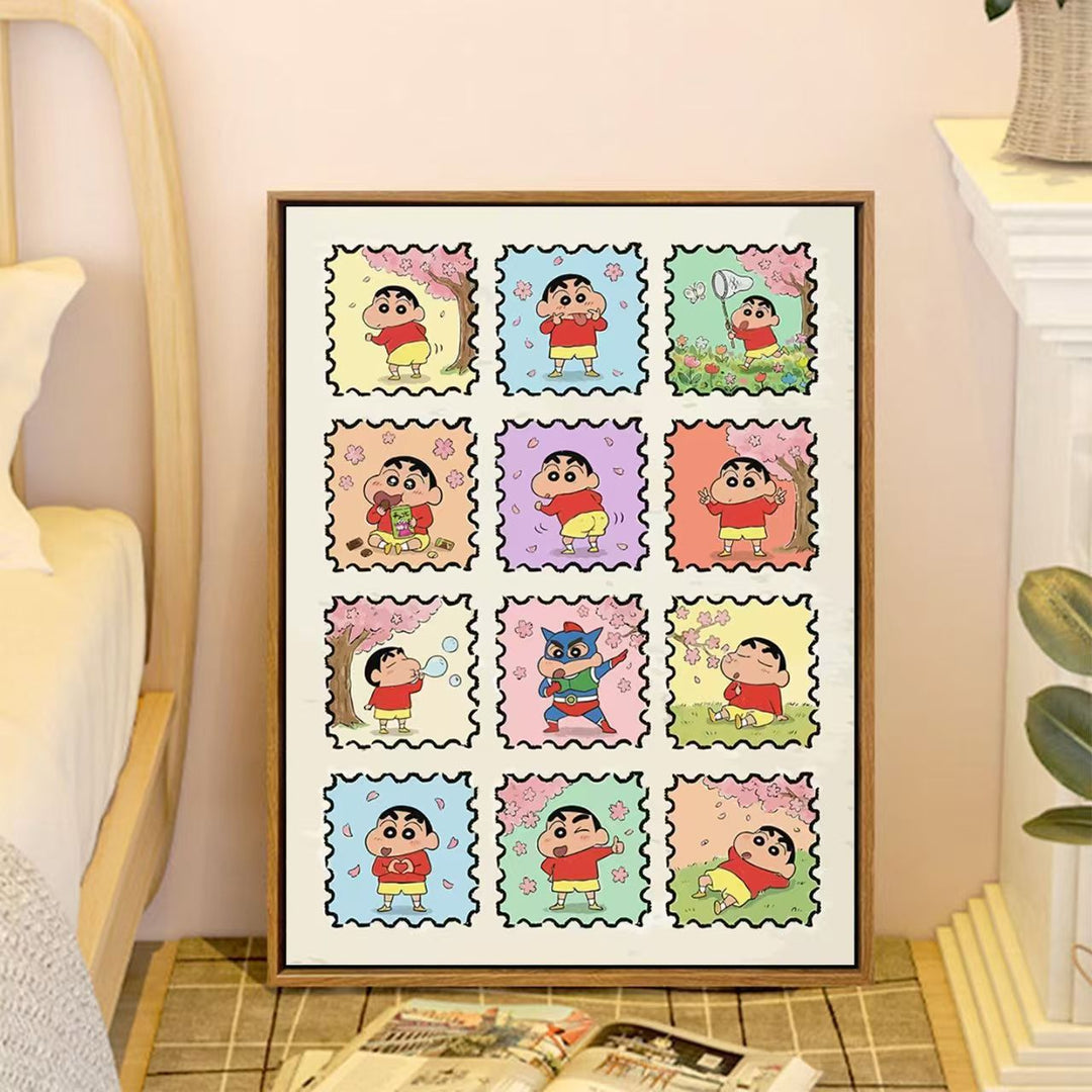 Whimsical Family-Themed Canvas Wall Art Stornfield