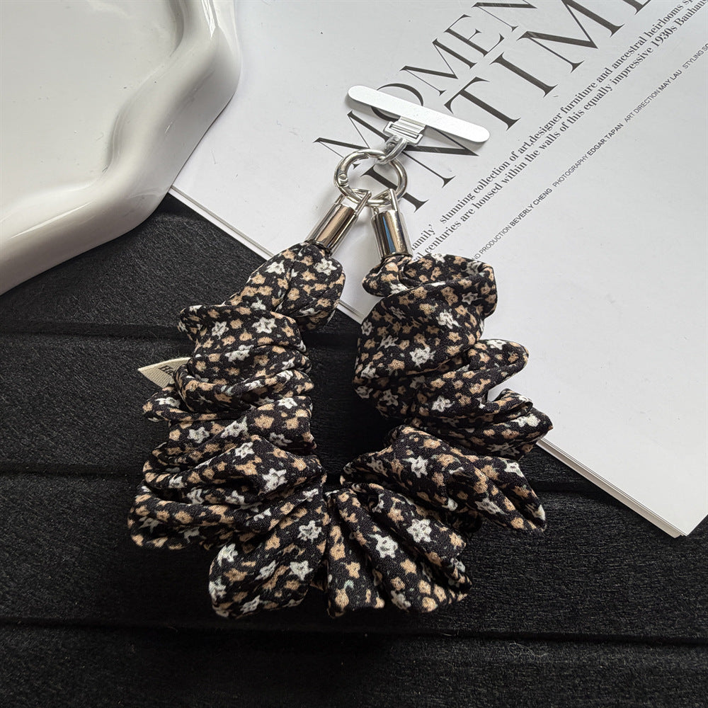 Decorative Floral Pattern Hair Scrunchie Stornfield