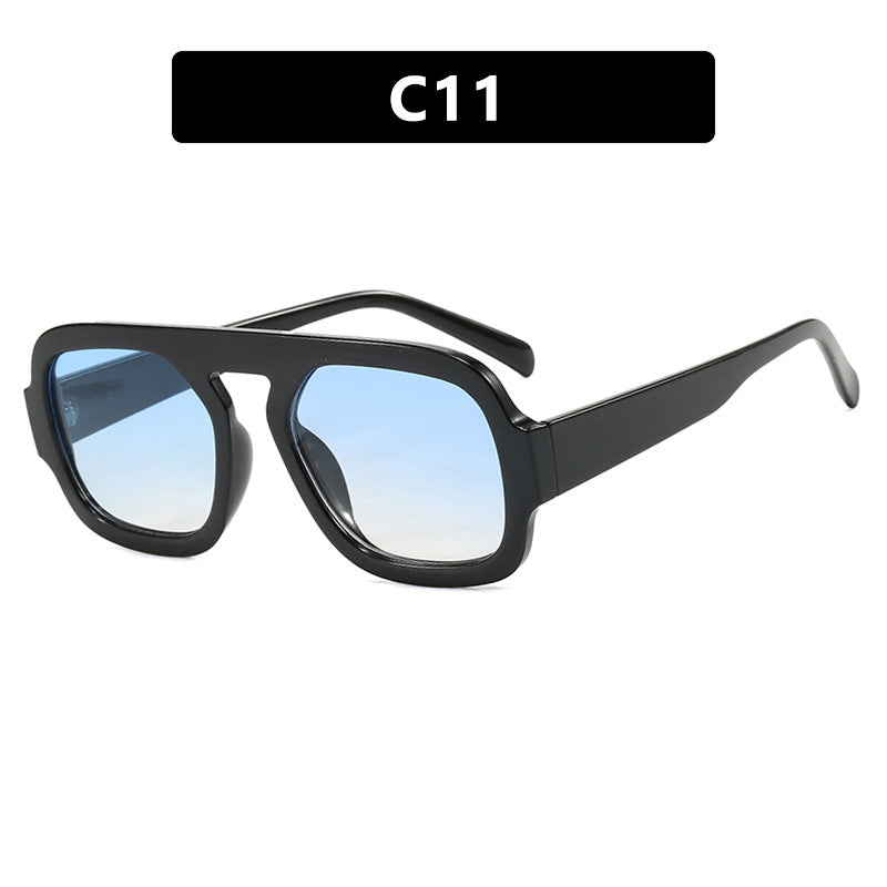 Women's trendy sunglasses with distinct angular design and UV protection Stornfield