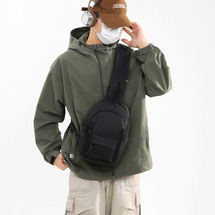 Sleek Nylon Sling Bag Stornfield