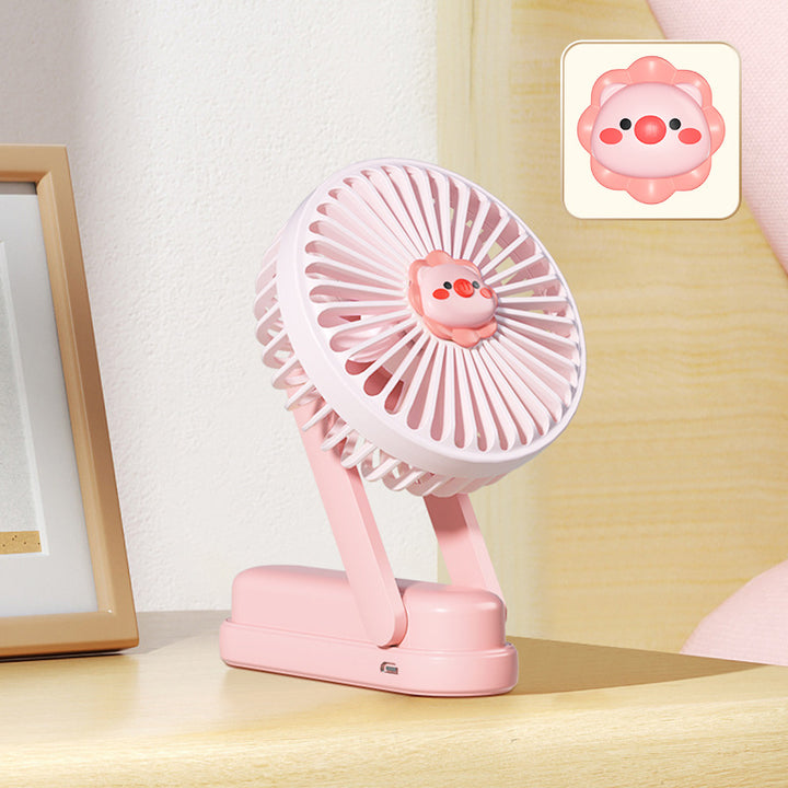 Women's Portable Mini Fan with Creative Designs Stornfield