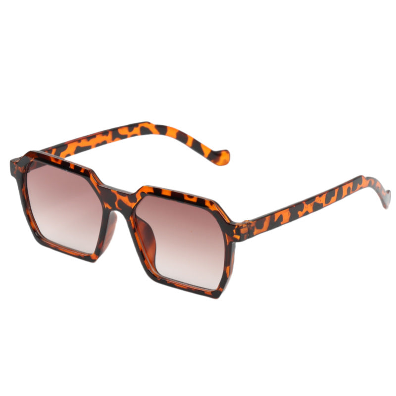 Women's Fashionable Hexagonal Sunglasses with Gentle Gradient Stornfield