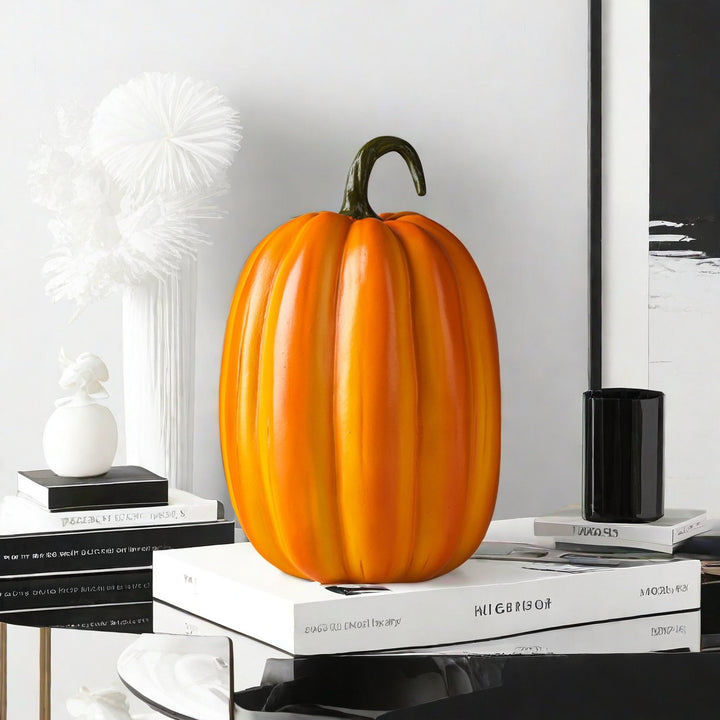 Decorative pumpkin figure as autumn probe Stornfield