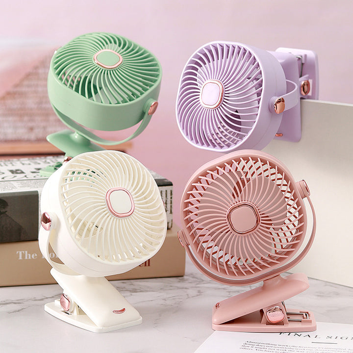 Women portable oscillating fan with variable speed control Stornfield