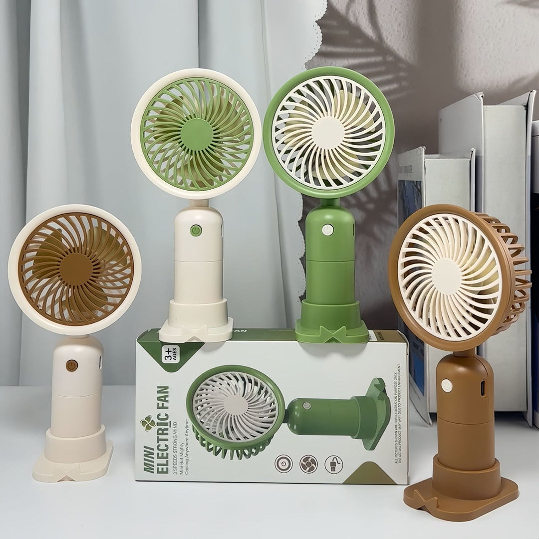 Ladies Portable Table Fan with Ergonomic Design and Adjustable Tilt Function Stornfield