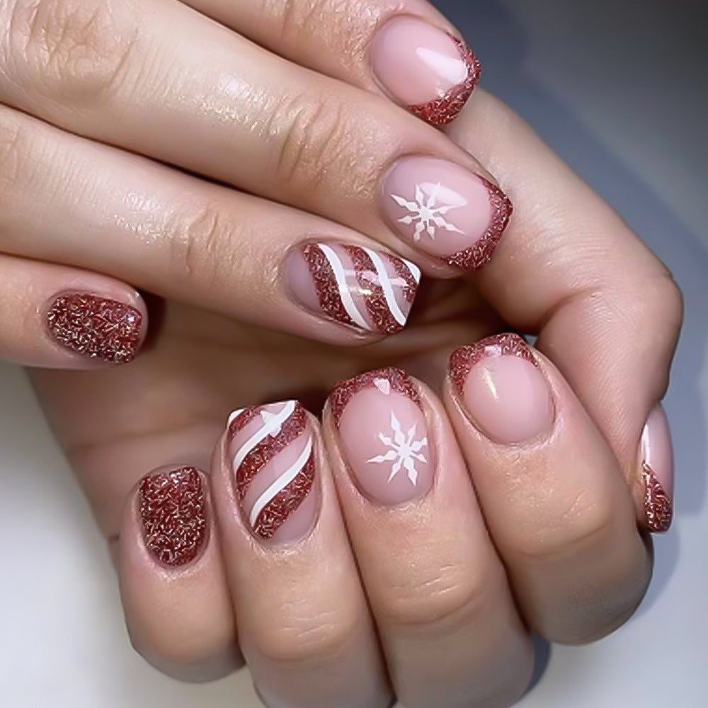 Festive Winter Nail Art Set Stornfield