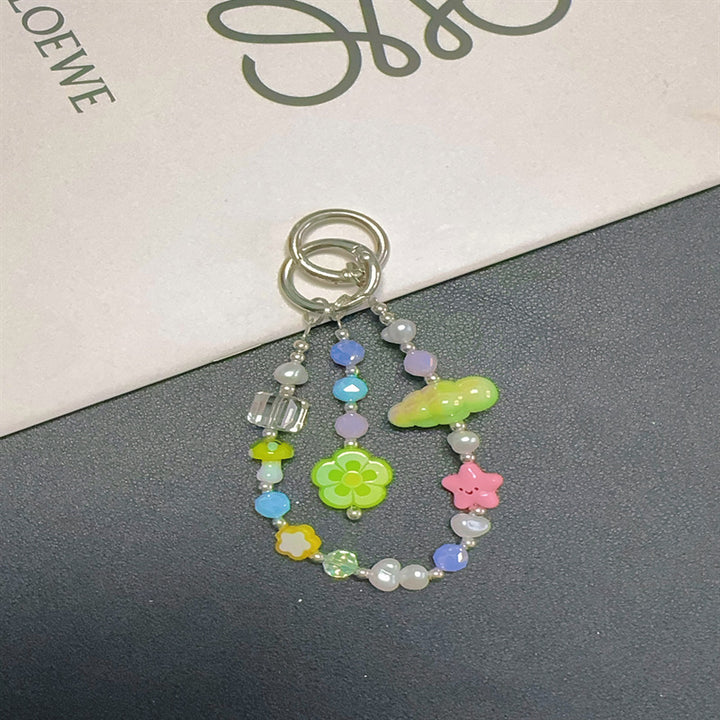 Decorative Beaded Charm Keychain Stornfield 1790135676