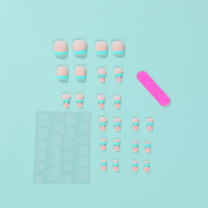 Nail art set with stylish pastel designs Stornfield