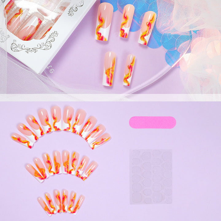 Artistic Press-On Nail Set Stornfield