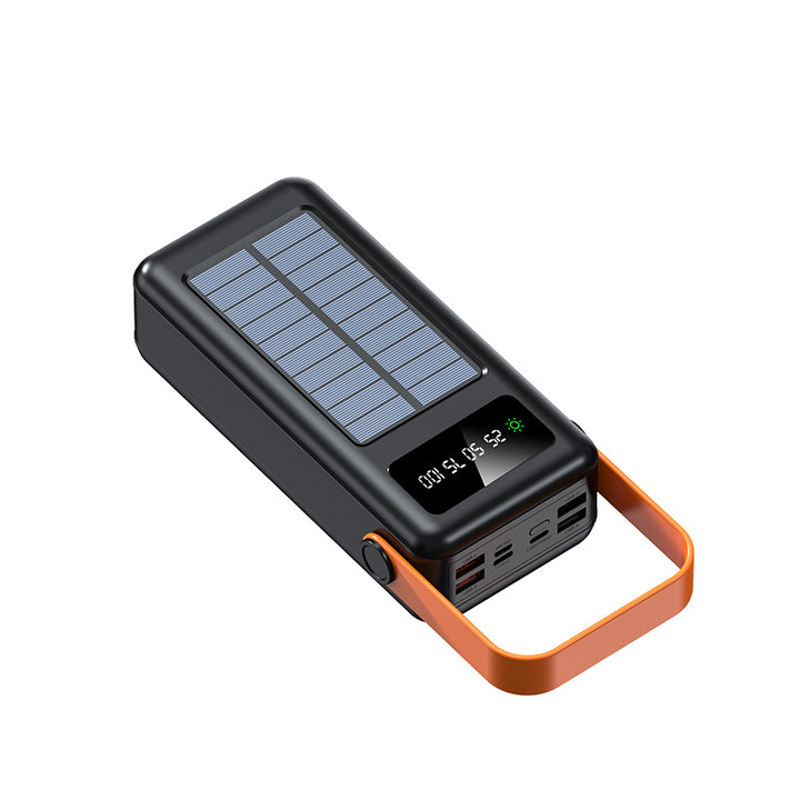 Solar power bank with versatile connection options and intelligent charging technology Stornfield