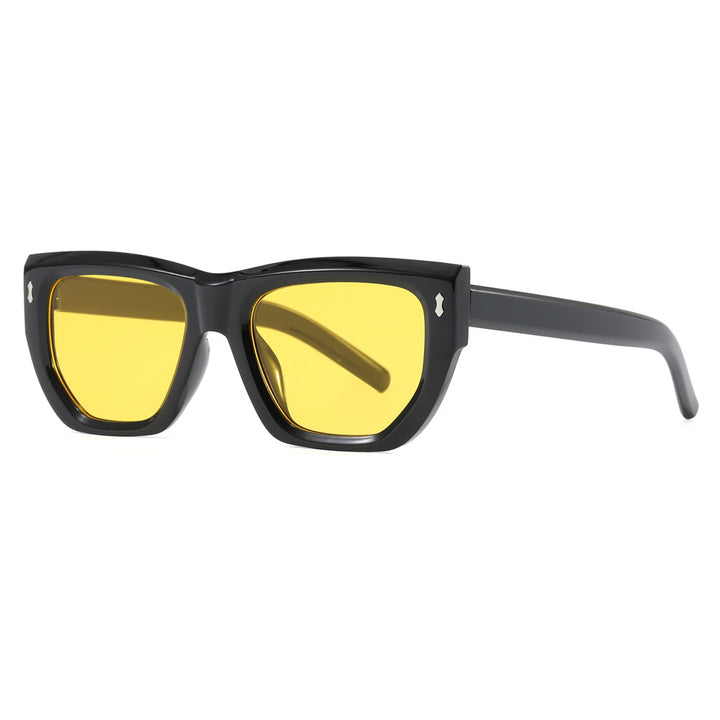 Modern Oversized Cat-Eye Sunglasses