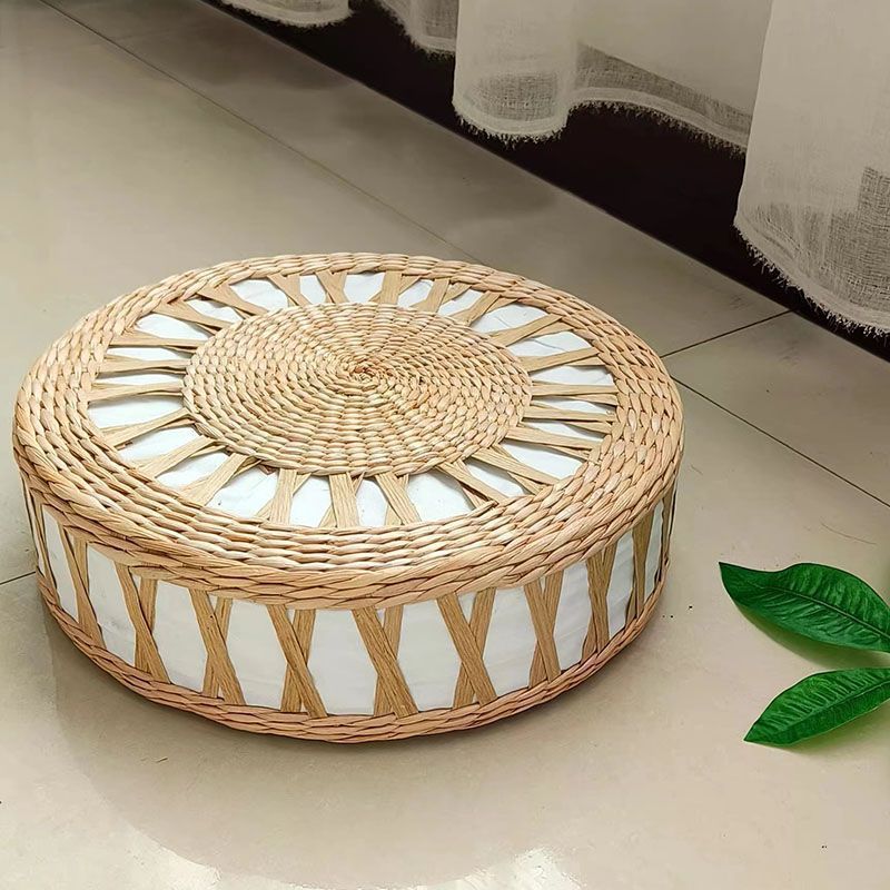 Handcrafted Pouf in Boho Style Stornfield