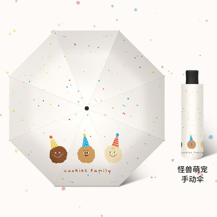 Women Foldable Umbrella with Funny Design Stornfield