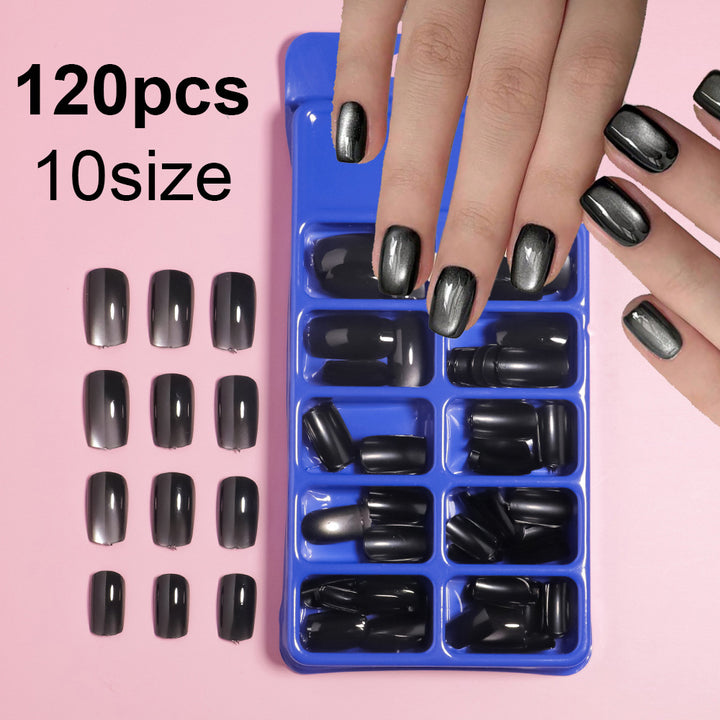 Glossy Press-On Nail Kit Stornfield