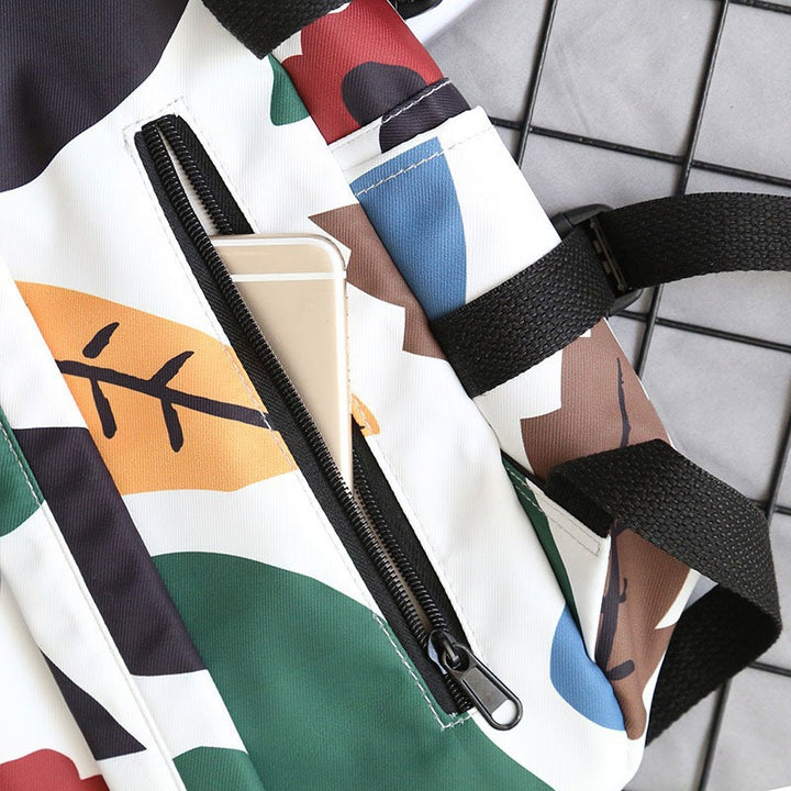 Floral Print Outdoor Backpack Stornfield