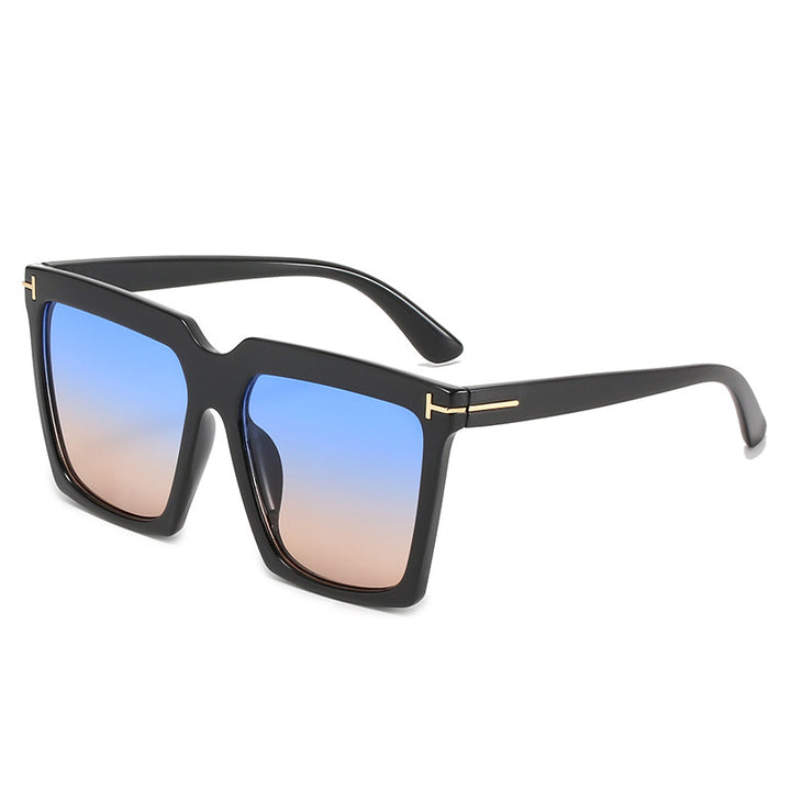 Women oversized square sunglasses with luxurious accents Stornfield