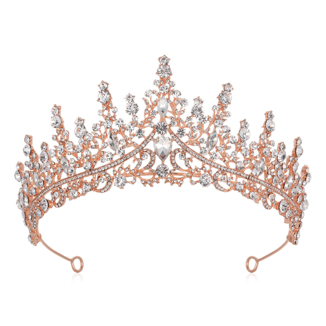 Ladies Rhinestone Tiara with Sparkling Gemstones Stornfield