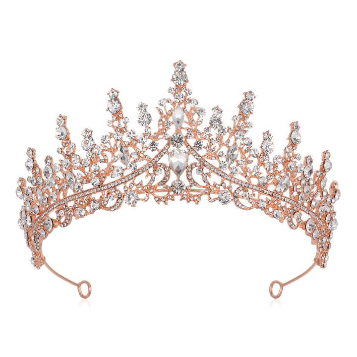 Ladies Rhinestone Tiara with Sparkling Gemstones Stornfield