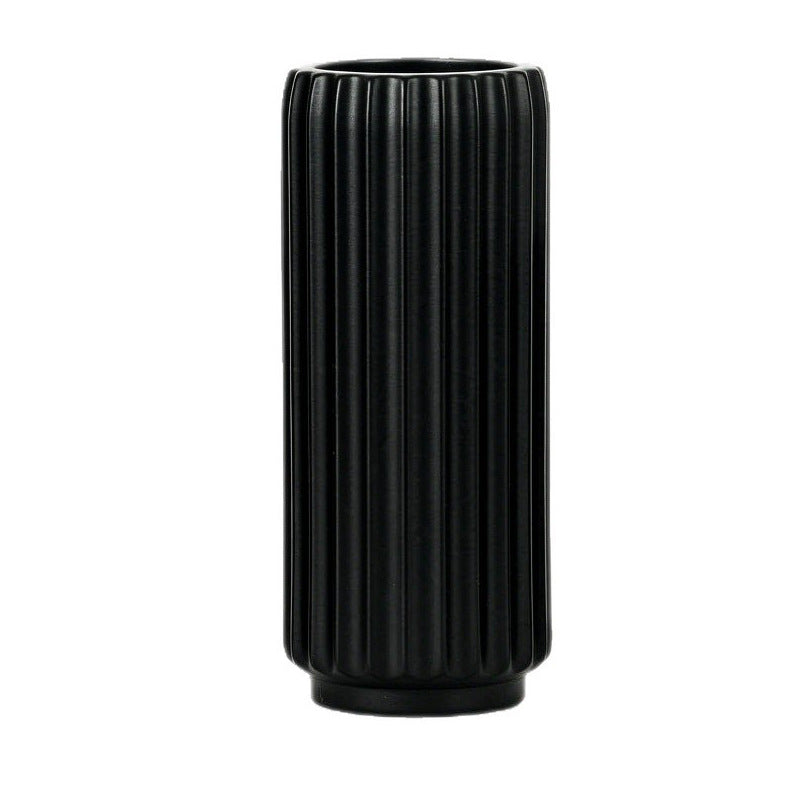 Elegant Fluted Decorative Floor Vase Stornfeild