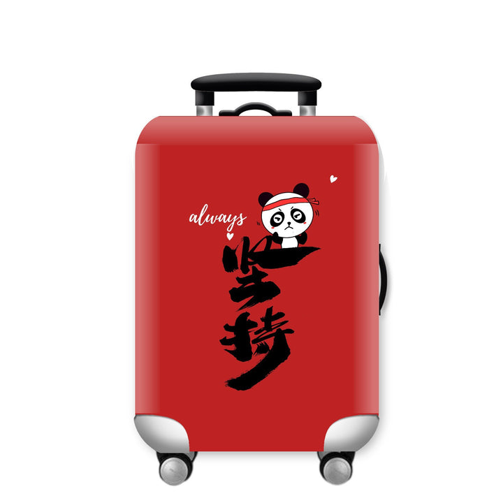 Unisex hard-shell suitcase with funny giraffe design Stornfield
