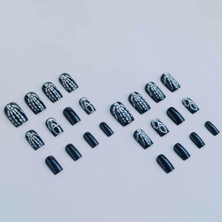 Artistic Skeleton Nail Art Set