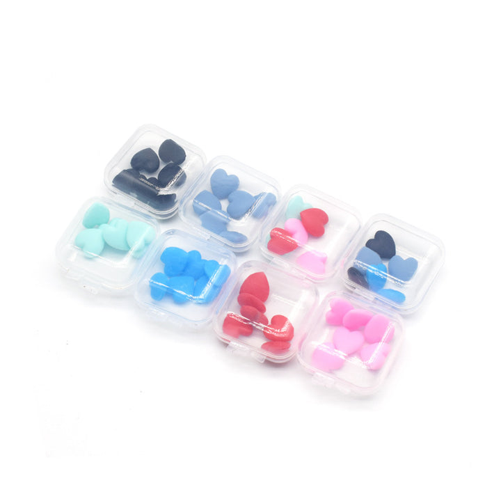 Heart-Shaped Silicone Keychain Holders Stornfield