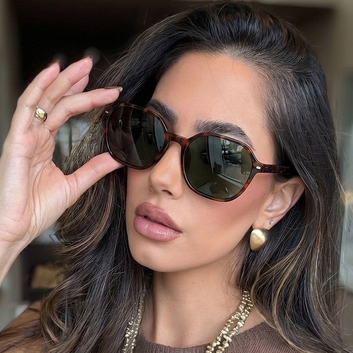 Ladies fashion sunglasses in extravagant tortoiseshell design Stornfield
