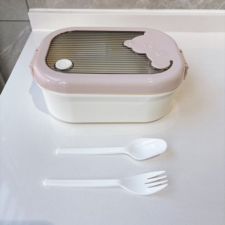 Cute Bear-Themed Food Storage Container