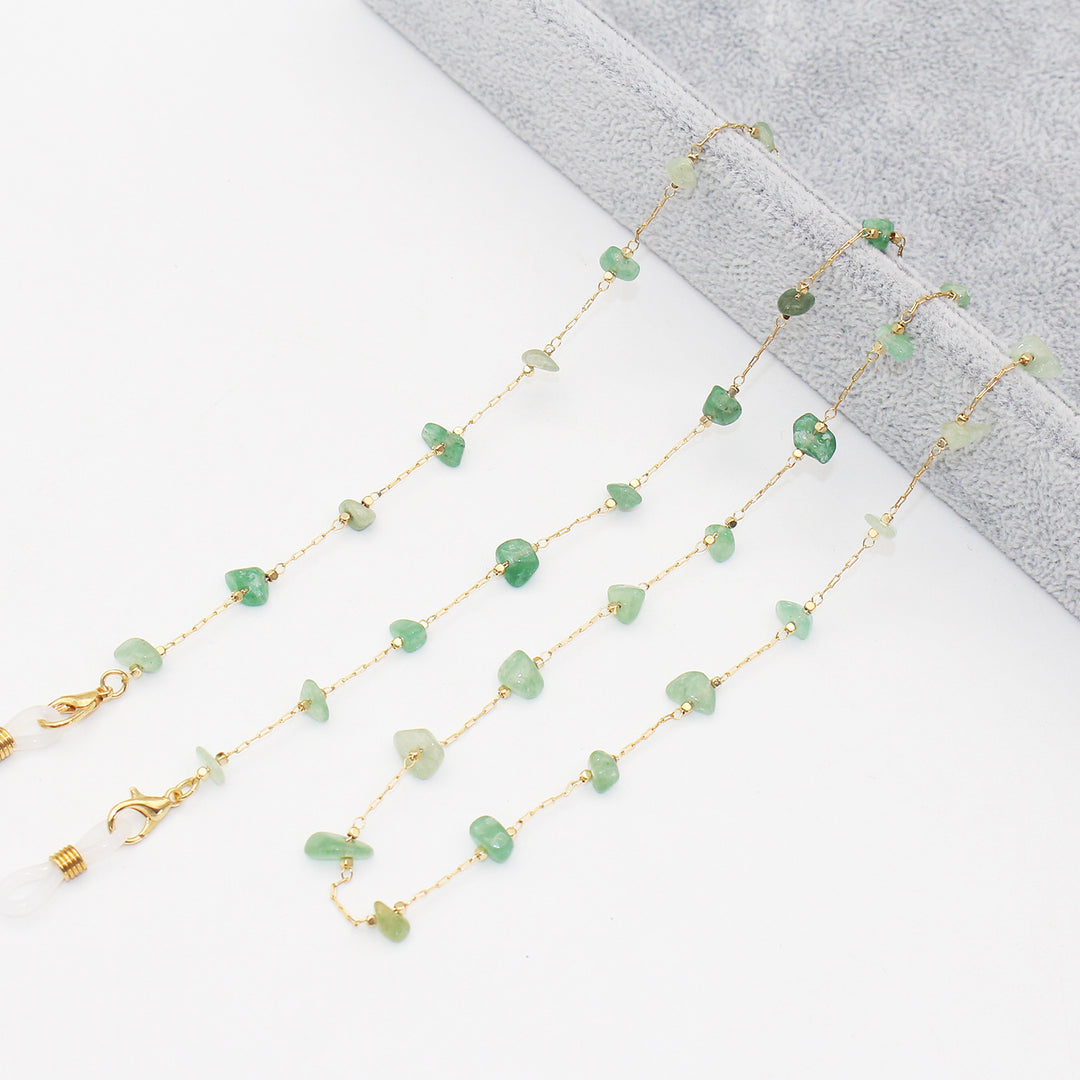 Elegant Crystal-Embellished Eyewear Chain Stornfield