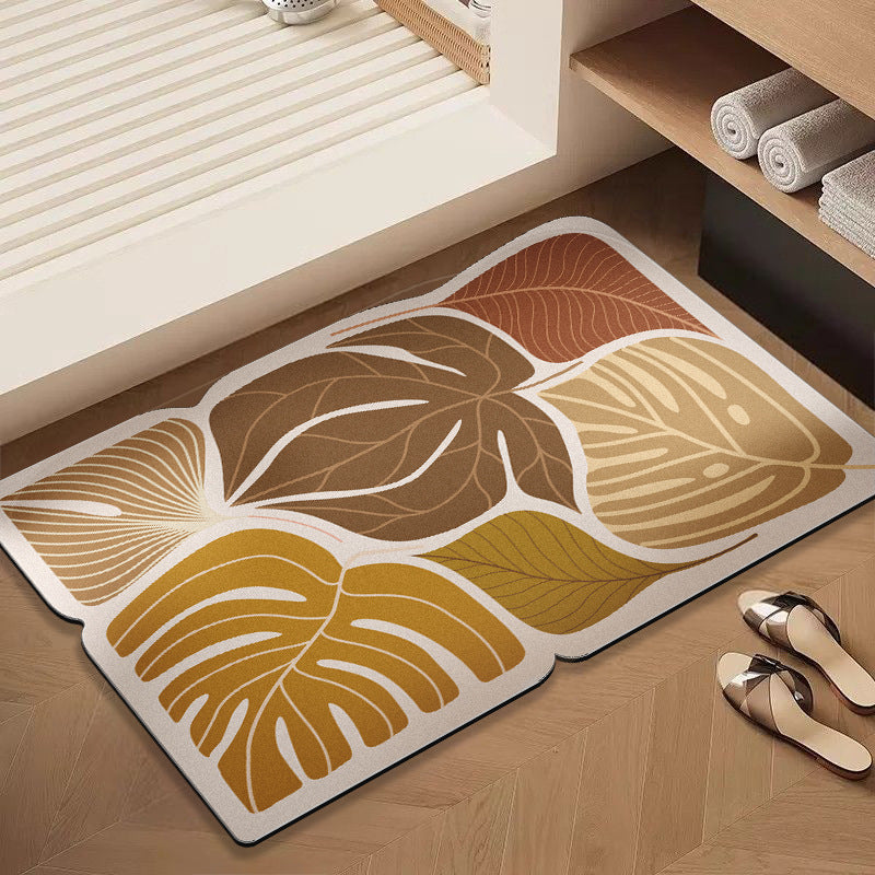 Modern Geometric Bath Mat