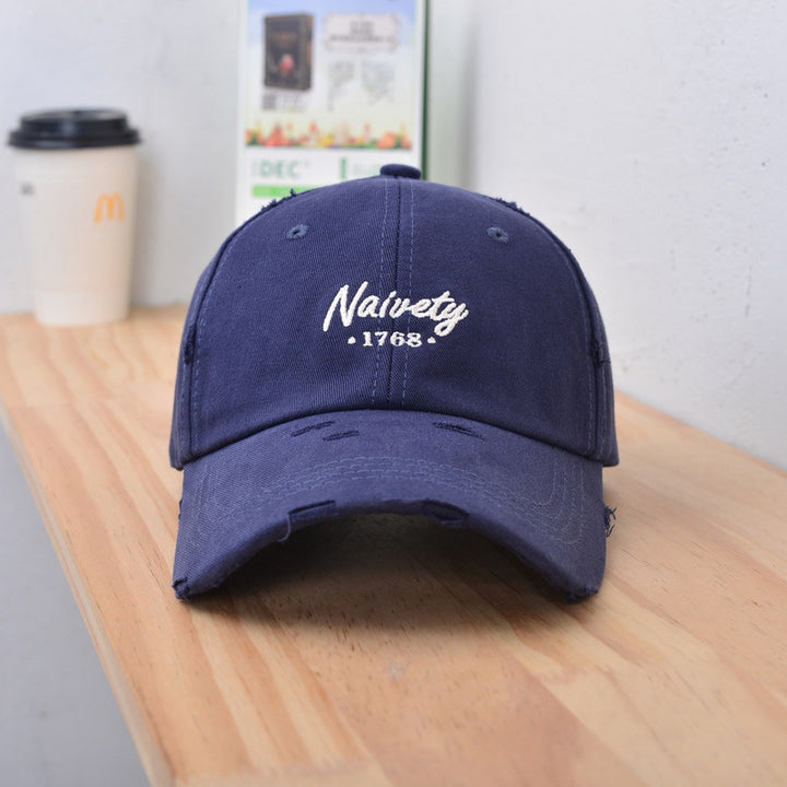 Men's Distressed Vintage Cotton Baseball Cap Stornfield