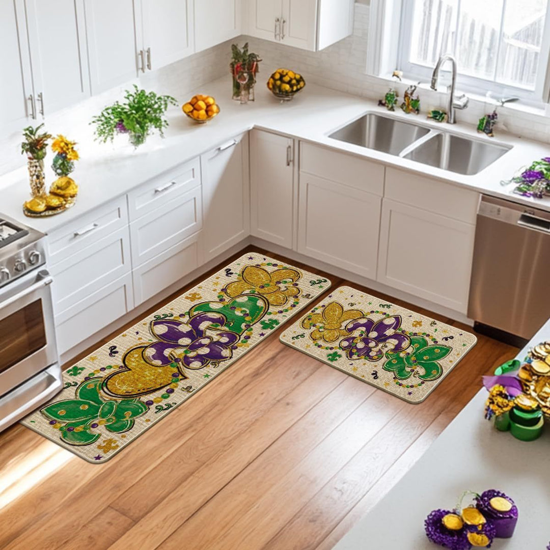 Children's Easter-Themed Kitchen Floor Mat Stornfield