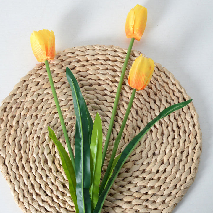 Decorative Faux Tulip Stem Arrangement