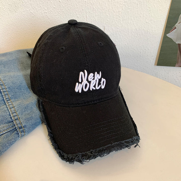 Unisex Distressed Signature Baseball Cap Stornfield