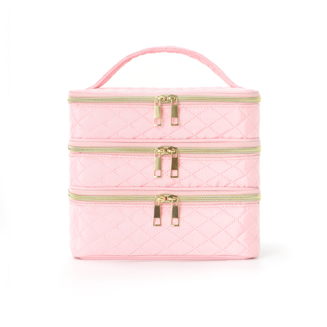 Cosmetic organizer bag with multiple compartments Stornfield